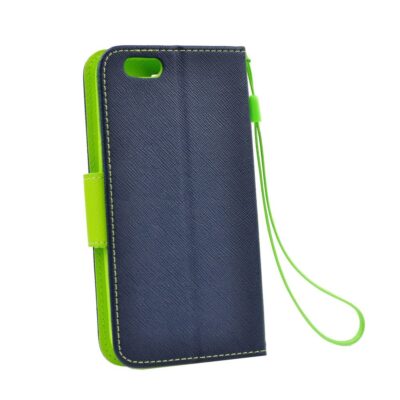 Fancy Book case for  SAMSUNG Note 10 navyfor lime