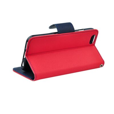 Fancy Book case for  SAMSUNG Note 10 redfor navy