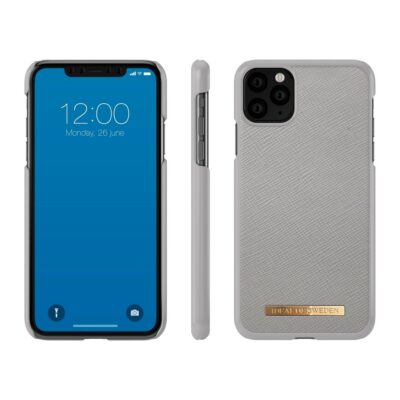 iDeal of Sweden for Iphone 11 PRO Max Saffiano Light Grey