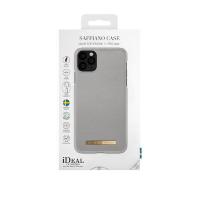 iDeal of Sweden for Iphone 11 PRO Max Saffiano Light Grey