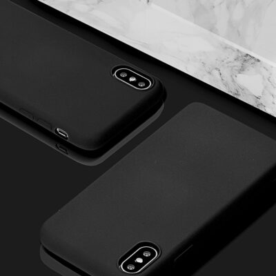 Forcell SILICONE LITE Case for SAMSUNG Galaxy S10E black