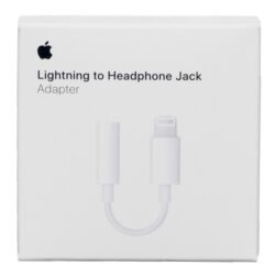 Audio adapter from “lightning” to 3,5mm iPhone 7 / 7+ / 8 / 7+ / X / XR / XS / XS Max MMX62ZM / A A1749 original with package