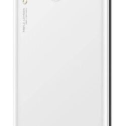 Back cover for Huawei P30 Lite white (Pearl White) 24MP