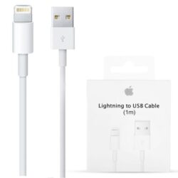 USB cable original iPhone 5 / 6 / 7 / 8 / X / 11 “lightning” (1M) (MD818ZM / A) with box