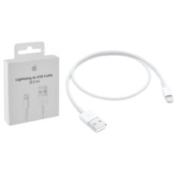 USB cable original iPhone 5 / 6 / 7 / 8 / X / 11 “lightning” (0.5M) (A1511) (used Grade A) with box