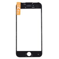 LCD screen glass Apple iPhone 7 with frame and OCA black  (v2)