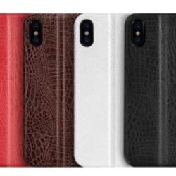 Case leather “Hoco Orden Series” Apple iPhone X / XS red