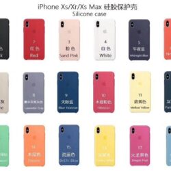 Cases  “Silicone Case” iPhone XS Max