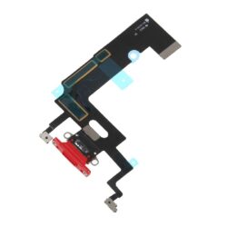Flex Apple iPhone XR for charging connector with microphone red