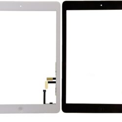 Puuteklaas iPad Air white with holders HQ