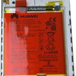 Ekraan Huawei Y7 2018 with touch screen with frame and battery black original (service pack)