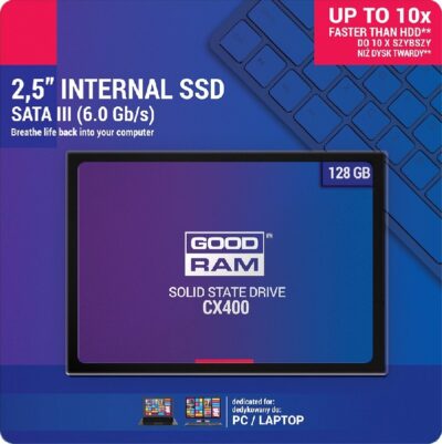 Hard drive SSD GOODRAM CX400 128GB (6.0Gb  /  s) SATAlll 2,5