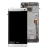LCD screen HTC U Play with touch screen and frame black original (used Grade B)