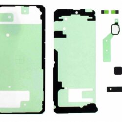 Stickers set for back cover Samsung A530 A8 2018 original (service pack)