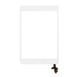 Puuteklaas iPad mini / mini 2 white with Home button, holders and IC HQ