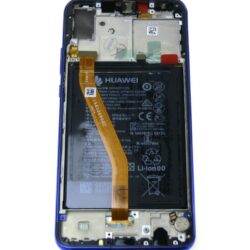 Ekraan Huawei Nova 3 with touch screen with frame and battery Iris Purple original (kasutatud Seisukord B)