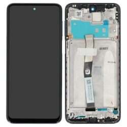 Ekraan Xiaomi Redmi Note 9 Pro with touch screen with frame black original (service pack)