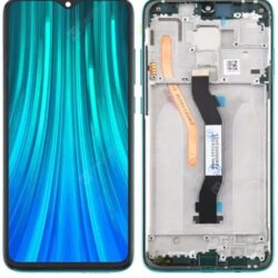 Ekraan Xiaomi Redmi Note 8 Pro with touch screen with frame green original (service pack)