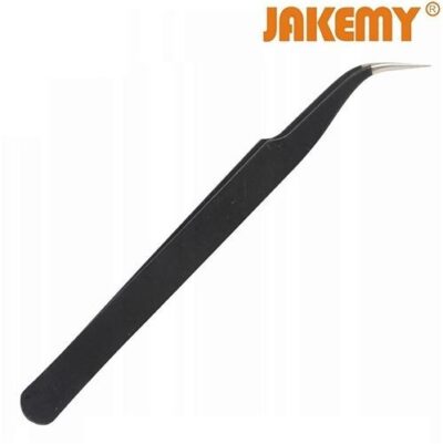 Metal antistatic tweezers Jakemy JM-T2-15 ESD