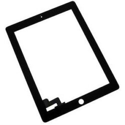 Puuteklaas iPad 2 black HQ