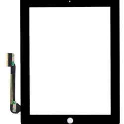 Puuteklaas iPad 3 / iPad 4 black HQ