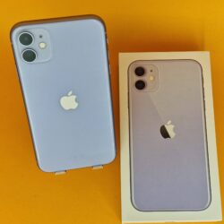 Kasuatud Iphone 11 purple 64GB Grade B