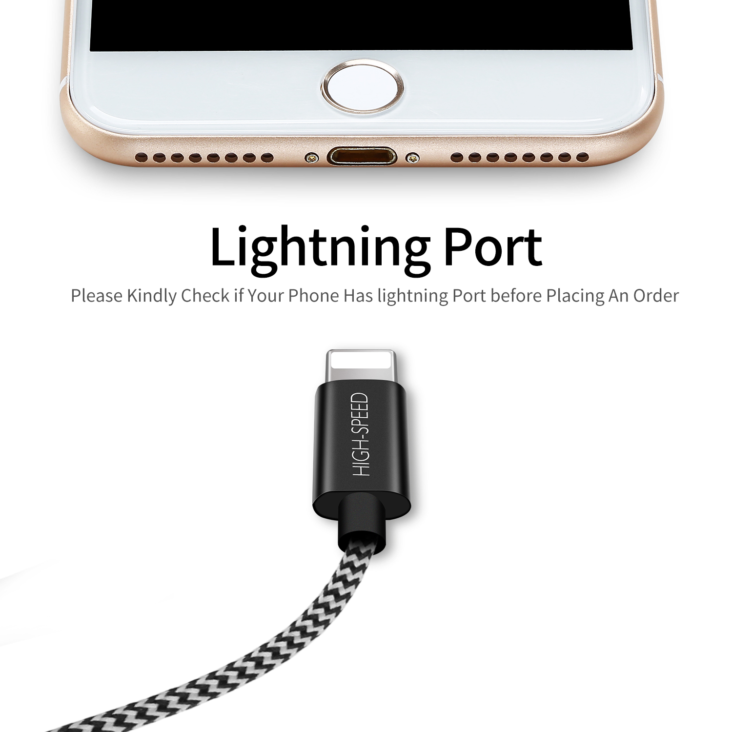 Laadimisjuhe Dux Ducis K-ONE Lightning FastCharging 1.0m - Image 3