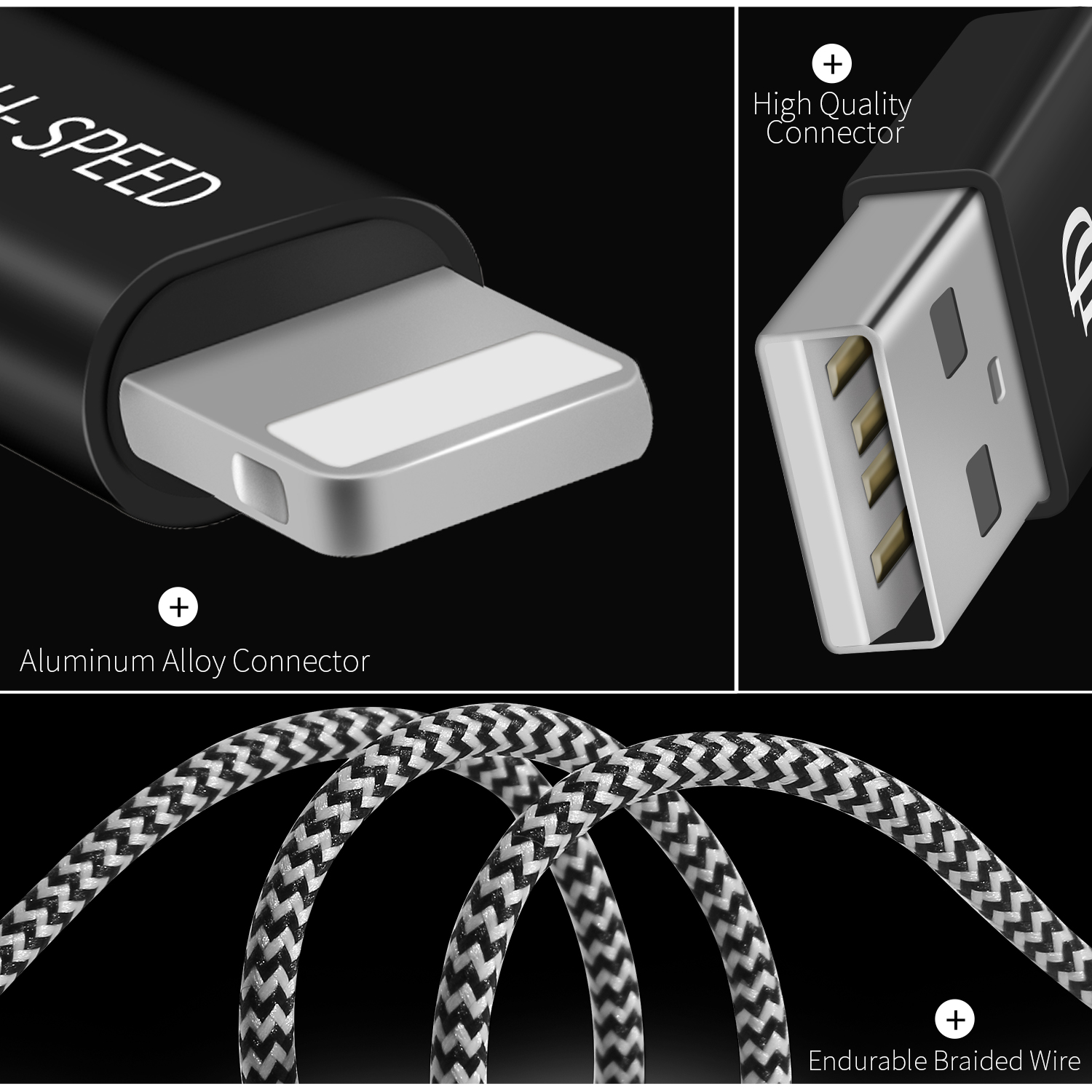 Laadimisjuhe Dux Ducis K-ONE Lightning FastCharging 1.0m - Image 5