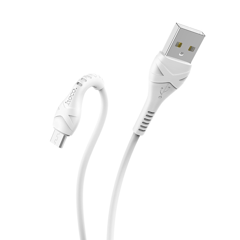 Laadimisjuhe Hoco X37 Cool Power microUSB 1.0m valge - Image 2