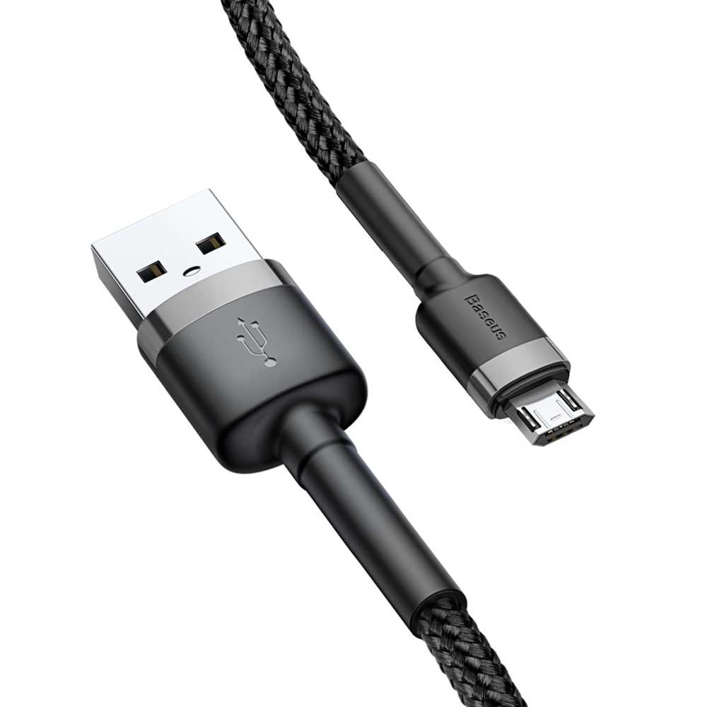Laadimisjuhe Baseus Cafule microUSB 1.0m 2.4A hall-must CAMKLF-BG1 - Image 3