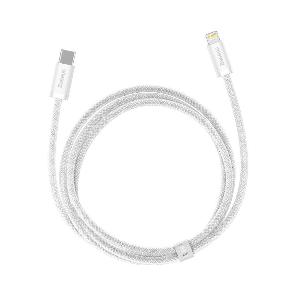 Kaabel Baseus Dynamic alates Type-C kuni Lightning 20W 1.0m valge CALD000002 - Image 2