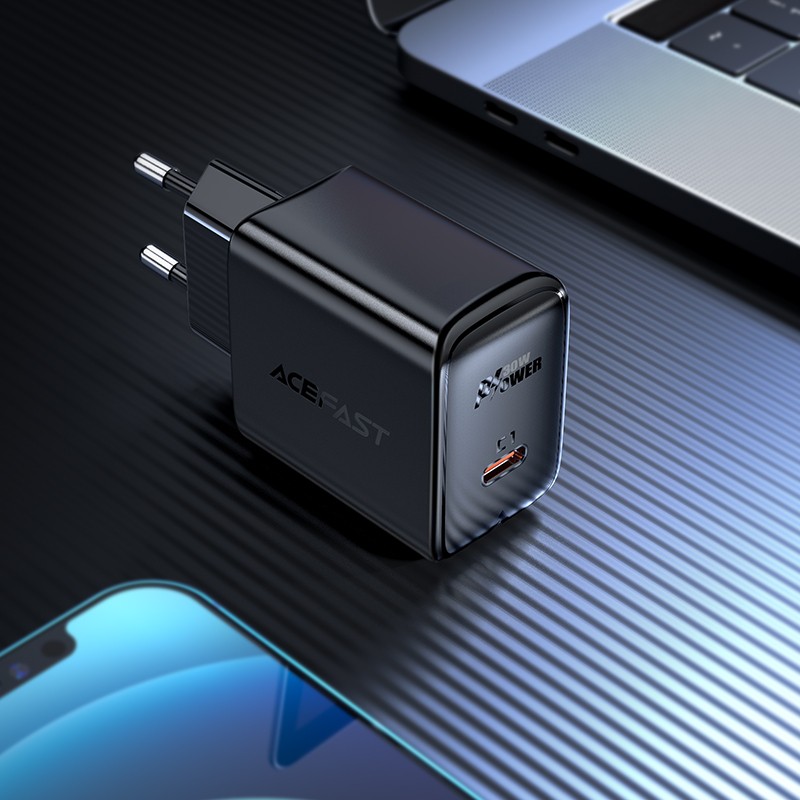 Laadija Acefast A21 30W GaN USB-C must - Image 3