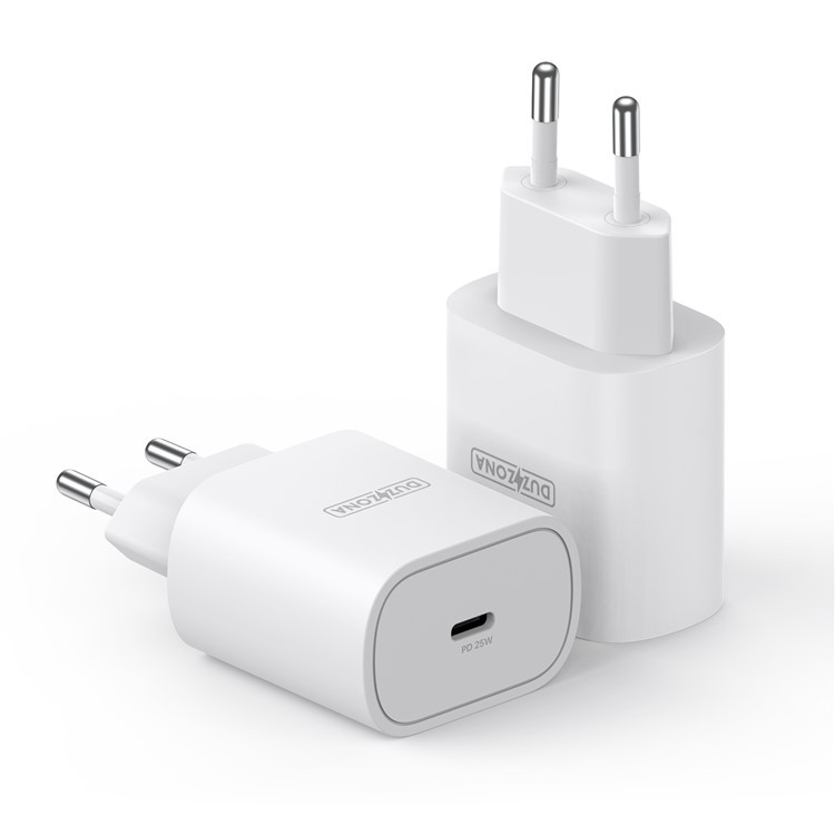 Laadija DUZZONA T6 25W USB-C valge - Image 2