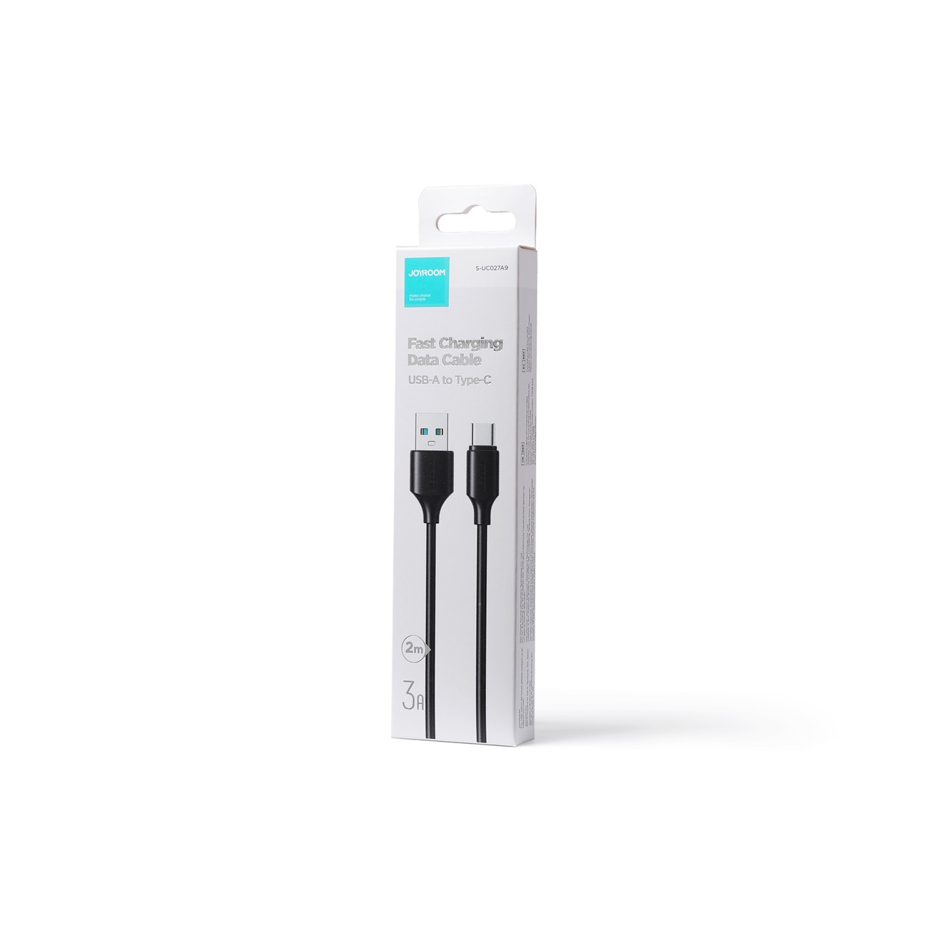 Laadimisjuhe Joyroom S-UC027A9 USB to Type-C 3A 2.0m must - Image 3