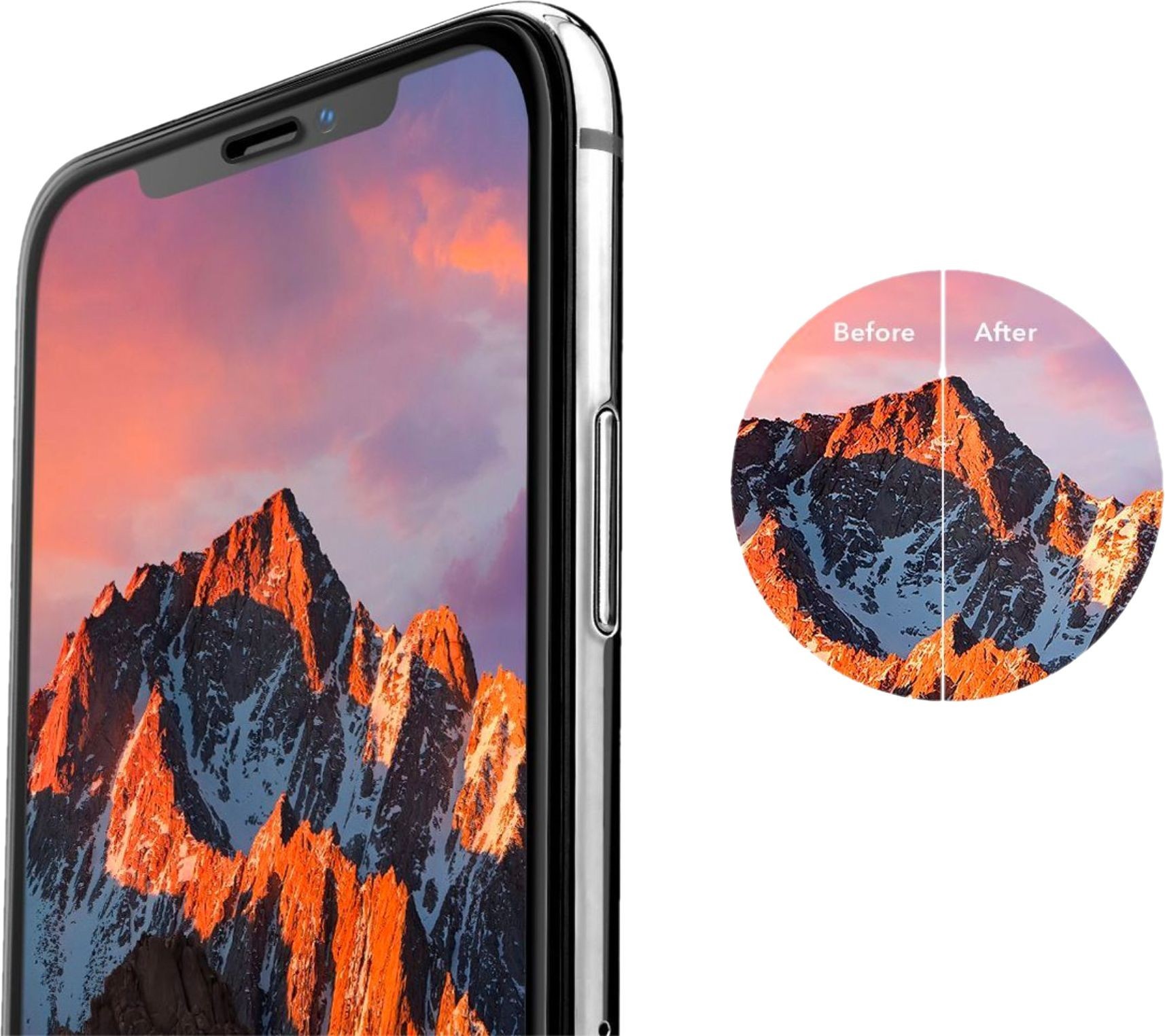LCD kaitsev karastatud klaas 2.5D Tellos Apple iPhone 15 Pro must - Image 3