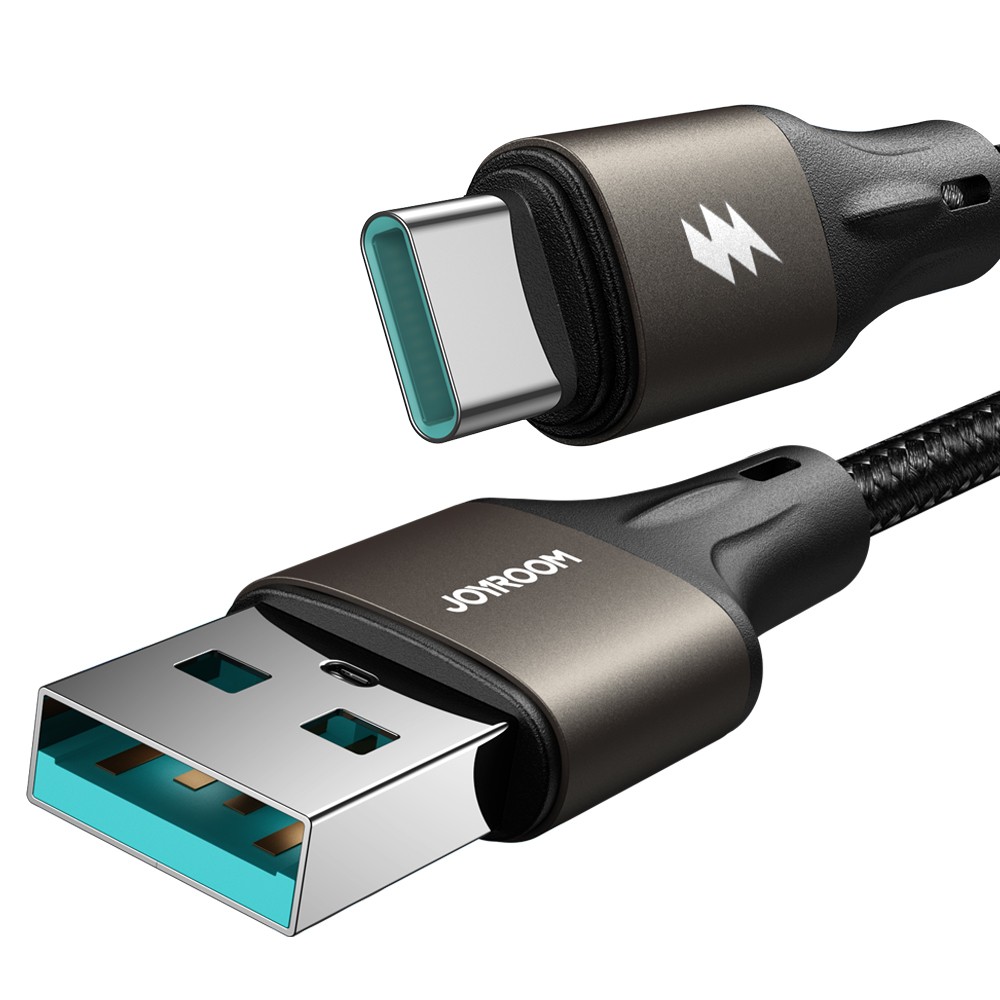 Laadimisjuhe Joyroom SA25-AC3 USB to USB-C 3A 2.0m must - Image 2