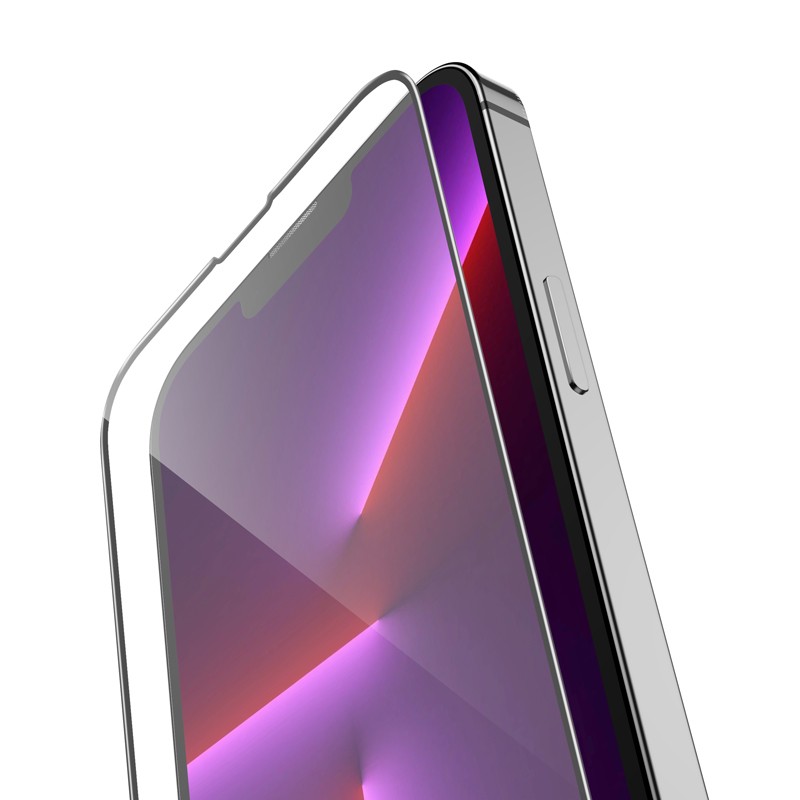 LCD kaitsev karastatud klaas 5D Full Glue Samsung A135 A13 4G/A136 A13 5G/A047 A04s kumer must - Image 4