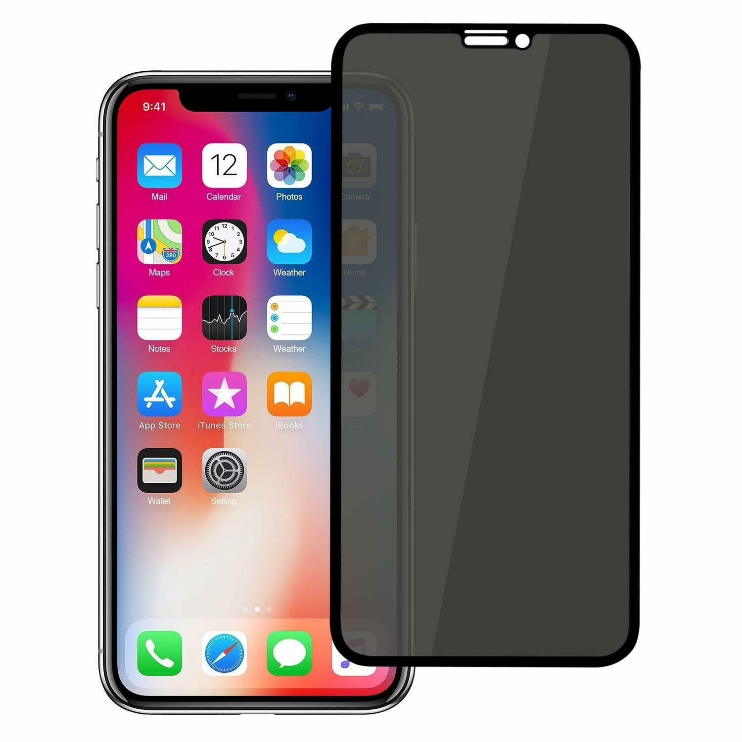 LCD kaitsev karastatud klaas Full Privacy Samsung A165 A16 4G/A166 A16 5G/A175 A17 4G/A176 A17 5G must - Image 2