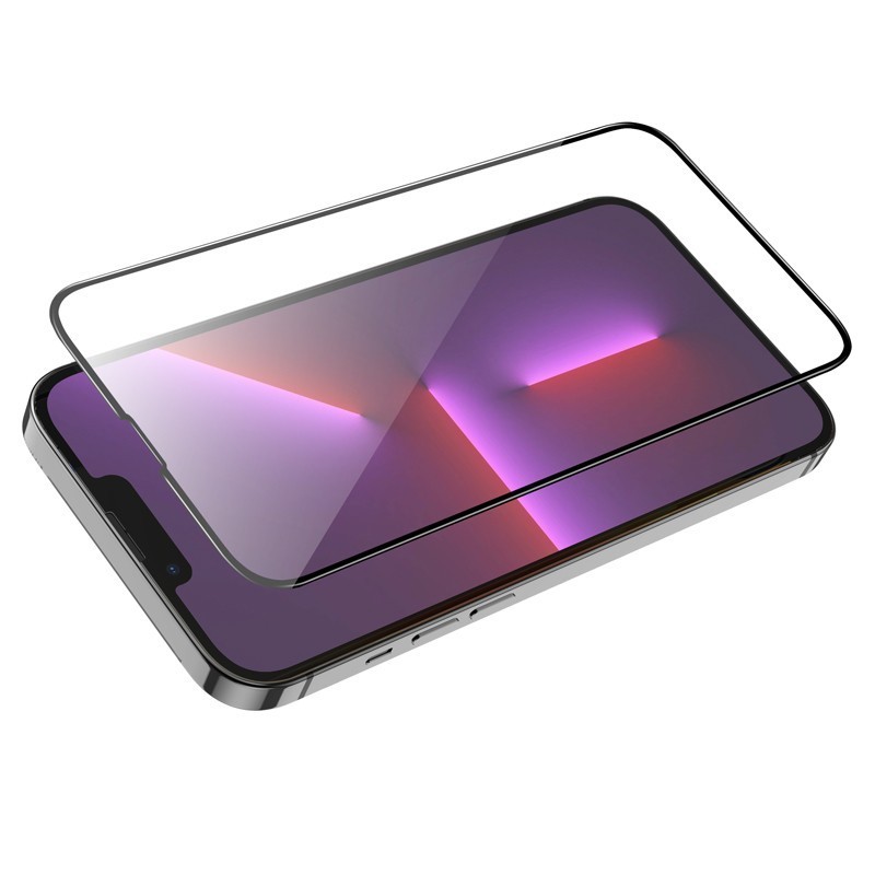 LCD kaitsev karastatud klaas 5D Full Glue Samsung A366 A36 5G must - Image 2