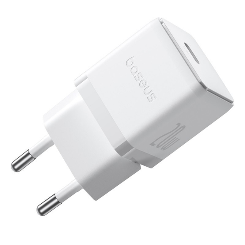 Laadija Baseus Palm 20W USB-C + USB-C to USB-C cable 1.0m valge P10111602213-01 - Image 3