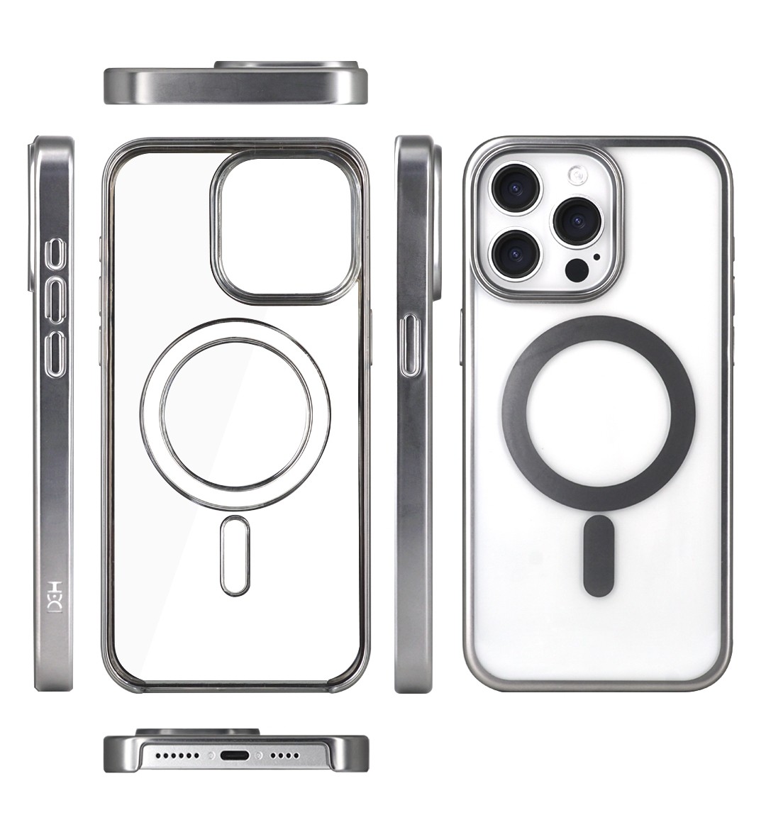 Telefoniümbris HDD Electro MagSafe Case Apple iPhone 16 Pro Max must - Image 3