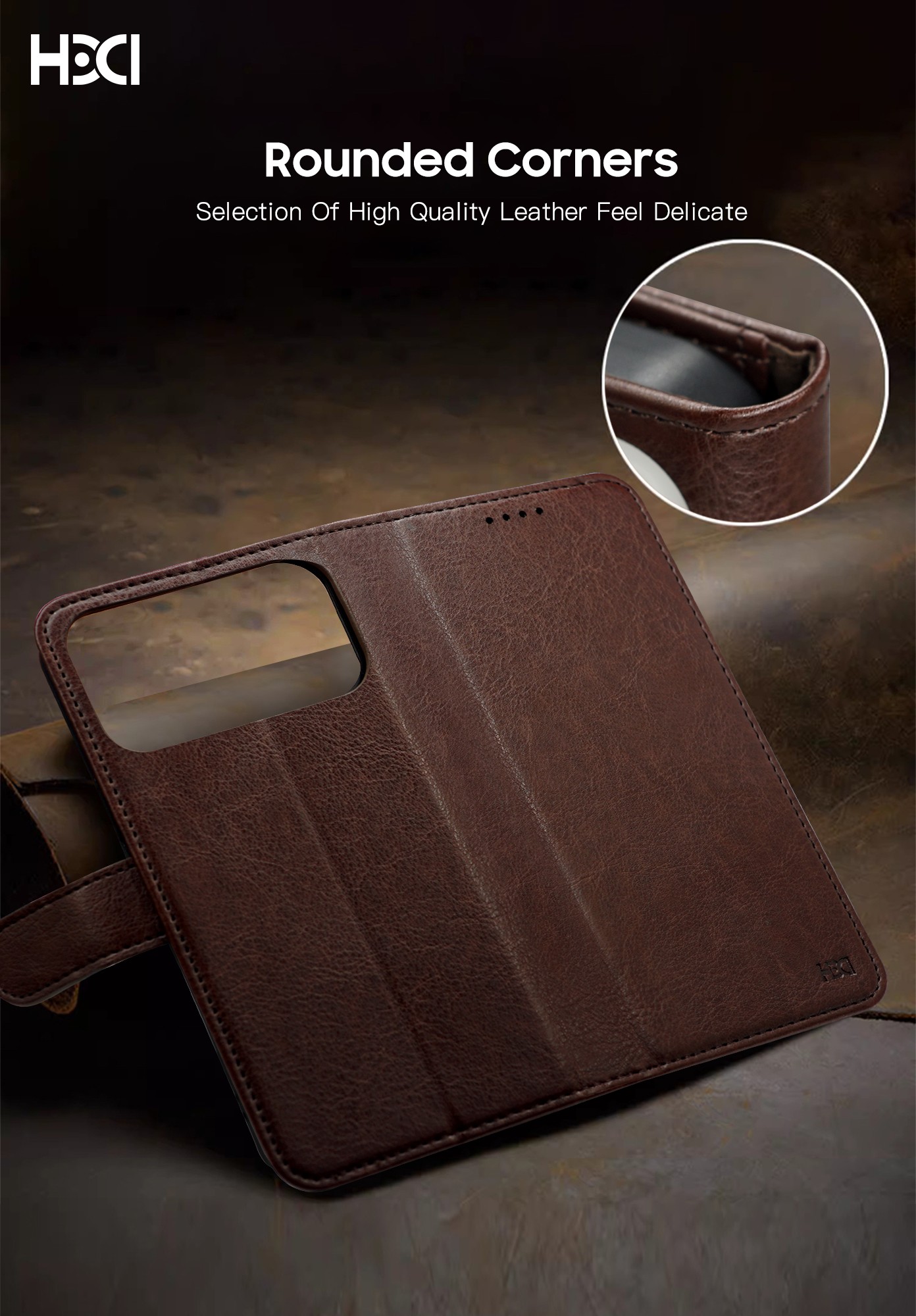 Telefoniümbris HDD Clasp Wallet Case Samsung A366 A36 5G punane - Image 5