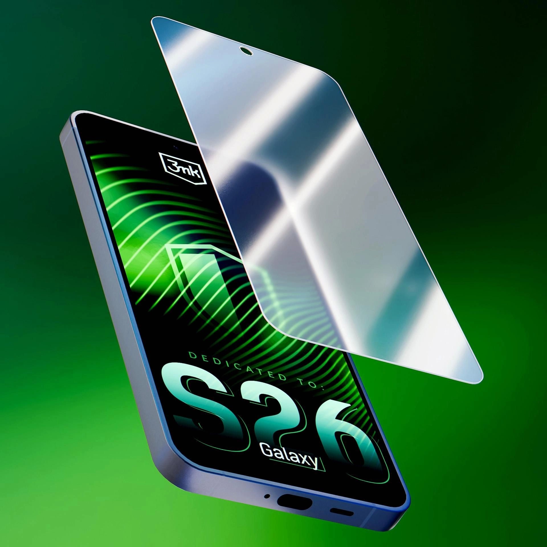 LCD kaitsekile 3mk Silver Protection+ Samsung S942 S26 - Image 5