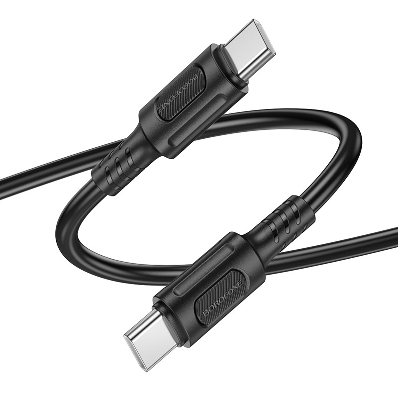 Laadimisjuhe Borofone BX111 60W USB-C to USB-C 1.0m must - Image 3