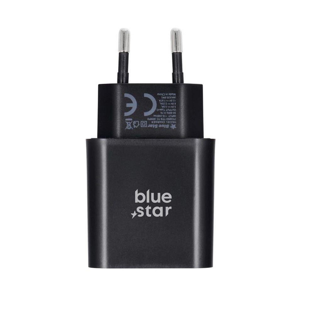 Laadija Blue Star 25W USB-C + USB-C to USB-C cable must - Image 4