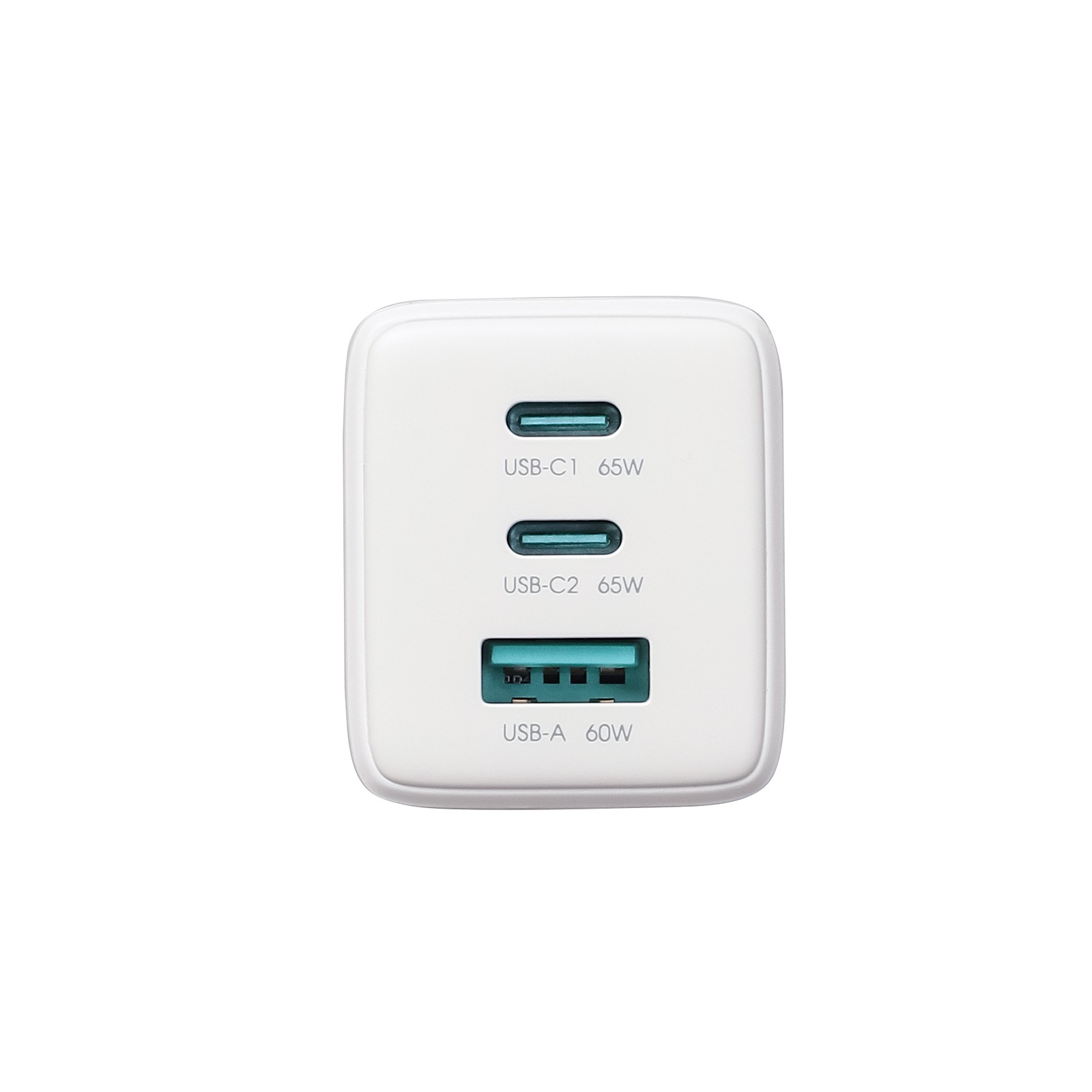 Laadija Joyroom JR-TG10 GaN 65W 2xUSB-C/USB-A + USB-C to USB-C 100W 1.2m cable valge - Image 4