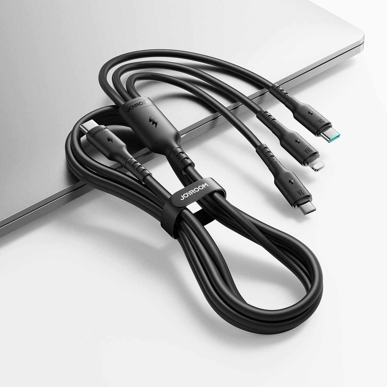 Laadimisjuhe Joyroom S-A61 USB-C to USB-C/Lightning/MicroUSB 3.5A 1.2m must - Image 3