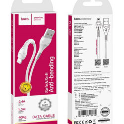 Laadimisjuhe Hoco X37 Cool Power Lightning 1.0m valge