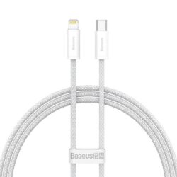 Kaabel Baseus Dynamic alates Type-C kuni Lightning 20W 1.0m valge CALD000002