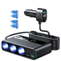 Autolaadija Joyroom 9in1 154W 3x12V